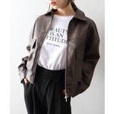 アンティークレザーダブルZIPブルゾン | SpRay | 詳細画像45 