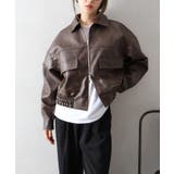 アンティークレザーダブルZIPブルゾン | SpRay | 詳細画像4 