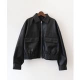 アンティークレザーダブルZIPブルゾン | SpRay | 詳細画像55 