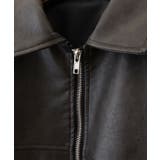 アンティークレザーダブルZIPブルゾン | SpRay | 詳細画像56 