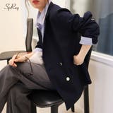 金ボタンダブルジャケット | SpRay | 詳細画像1 