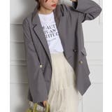 グレー | 金ボタンダブルジャケット | SpRay