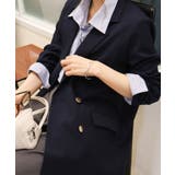 金ボタンダブルジャケット | SpRay | 詳細画像4 