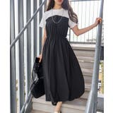 ドッキングショートスリーブバルーンワンピース | SpRay | 詳細画像5 