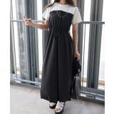 ドッキングショートスリーブバルーンワンピース | SpRay | 詳細画像8 