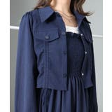 シャーリングジャケット×キャミワンピース | SpRay | 詳細画像12