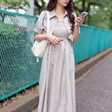 シャーリングショートスリーブジャケットxキャミワンピース | SpRay | 詳細画像1 