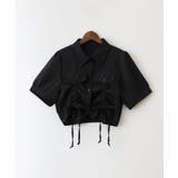 シャーリングショートスリーブジャケットxキャミワンピース | SpRay | 詳細画像15 