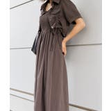 シャーリングショートスリーブジャケットxキャミワンピース | SpRay | 詳細画像29 