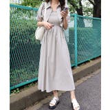 シャーリングショートスリーブジャケットxキャミワンピース | SpRay | 詳細画像3 