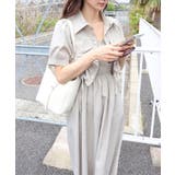 シャーリングショートスリーブジャケットxキャミワンピース | SpRay | 詳細画像4 