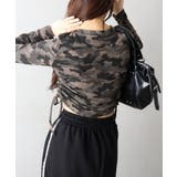 迷彩モチーフロンT | SpRay | 詳細画像8