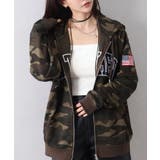 サテンロゴ貼付ZIPパーカー | SpRay | 詳細画像21 