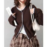 レーヤード風配色カーディガン | SpRay | 詳細画像7