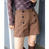 Wボタンショートパンツ | SpRay | 詳細画像15
