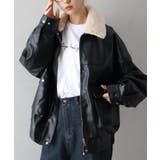 ファー付フェイクレザーブルゾン | SpRay | 詳細画像59
