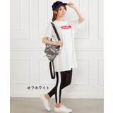 【WEB限定】ラインレギンス付BIG Tシャツ | SpRay | 詳細画像4