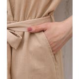 【WEB限定】麻混ボリューム袖オールインワン | SpRay | 詳細画像13 