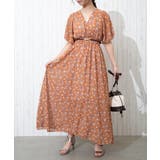 WEB限定】花柄カシュクールワンピース[品番：SPRW0007570]｜SpRay