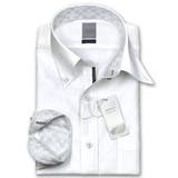 新商品 綿100％ 形態安定加工標準体白ドビーストライプ | ワイシャツの山喜  | 詳細画像4 