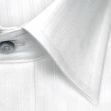 新商品 LORDSON綿100％ 形態安定加工標準体白ドビーストライプ | ワイシャツの山喜  | 詳細画像3 