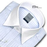 新商品 LORDSON綿100％形態安定加工標準体ブルードビー クレリックシャツ | ワイシャツの山喜  | 詳細画像1 
