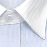 新商品 LORDSON綿100％形態安定加工標準体ブルードビー クレリックシャツ | ワイシャツの山喜  | 詳細画像3 