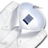 新商品 LORDSON綿100％形態安定加工標準体幾何ドビー ボタンダウンシャツ | ワイシャツの山喜  | 詳細画像1 