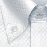 新商品 LORDSON綿100％形態安定加工標準体幾何ドビー ボタンダウンシャツ | ワイシャツの山喜  | 詳細画像3 