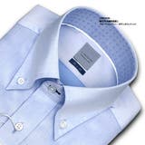 新商品 LORDSON綿100％形態安定加工標準体ブルーシャンブレー ボタンダウン | ワイシャツの山喜  | 詳細画像1 