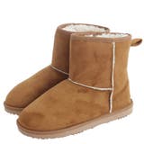 ブラウン | レディースショートムートンシューズ | STAR TRADING