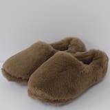 ブラウン | 極ふわルームシューズ | STAR TRADING