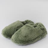 モスグリーン | 極ふわルームシューズ | STAR TRADING