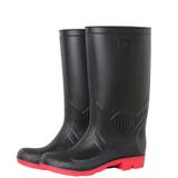 ブラック | 【ALLEXONS】紳士PVCワークブーツ | STAR TRADING
