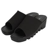 ブラック | 【IMPACT PRO】婦人ウェーブサンダル | STAR TRADING