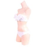 【ラブリーシフォンレースアクセントピュアホワイトビキニ】 2018 水着 | StarFire | 詳細画像4