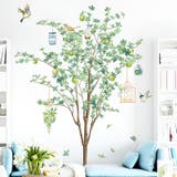 ウォールステッカー Tree&bird 植物 | くれあぽけっと | 詳細画像5