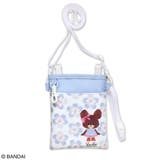 くまのがっこう 3WAYソフトペンポーチ Flower Works ブルー | KIT-HIT-SURU | 詳細画像1 