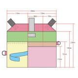 ミッフィー2WAYオーガナイザーネイビー | KIT-HIT-SURU | 詳細画像14 