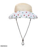 ムーミン バケットハット日除け付き くまのがっこう ジャッキーとねこ ベージュ | KIT-HIT-SURU | 詳細画像3 