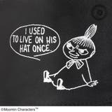 ムーミン バケットハット日除け付き リトルミイ LIVE ON ブラック | KIT-HIT-SURU | 詳細画像5 