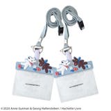 2個セット リサとガスパールネームホルダーグレー | KIT-HIT-SURU | 詳細画像1