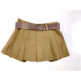 ブラウン | ベルト付タックプリーツスカートパンツ プリーツスカート スカパン | STRIP CABARET 