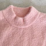 袖口パールボタン付きふわふわシャギーニットフレアワンピース | STRIP CABARET  | 詳細画像3 