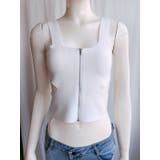 サイドカットZIPキャミソールトップス セクシー ギャル | STRIP CABARET | 詳細画像14