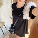 肩チュールトップス トップス Tシャツ | STRIP CABARET  | 詳細画像3 