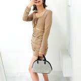 お腹あきカットワンピース パット入り タイトワンピース | STRIP CABARET  | 詳細画像3 