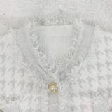 千鳥柄シャギーニットジャケット カーディガン ニット | STRIP CABARET  | 詳細画像6 