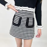 ブラック | 【2022新作】スカート ツイード チェック | STRIP CABARET
