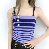 【2023新作】ボーダーキャミ キャミソール キャミ | STRIP CABARET  | 詳細画像5 